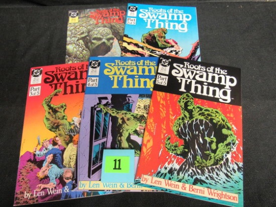 Roots Of The Swamp Thing #1, 2, 3, 4, 5 (1986) Set Bernie Wrightson/ Len Wein