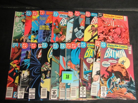 Detective Comics Copper Age Lot (20 Diff.) #508-568