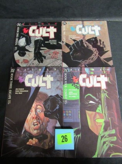 Batman: The Cult #1, 2, 3, 4 Tpb Set Bernie Wrightson/ Starlin