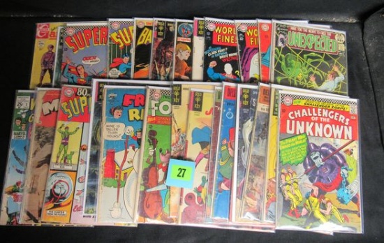 Huge Lot (25) Silver Age Comics- Marvel, Dc, Indy, Etc/ Low Grade Readers