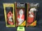 (3) Vintage Halloween Candles 5-6