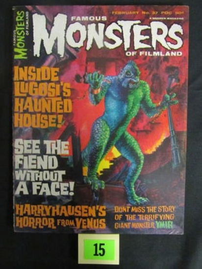 Famous Monsters Of Filmland #37 (1966) Silver Age Ymir Cover/ Warren Pub