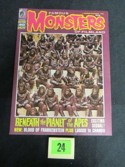 Famous Monsters Of Filmland #80 (1970) Planet Of Apes Cover