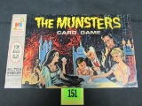 Vintage 1960's The Munsters Card Game By Milton Bradley