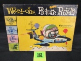 Rare Vintage 1960's Weird-ohs Freddy Flameout Jigsaw Puzzle In Orig. Box
