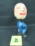 Rare Vintage 1960's Wiggle-ick The Mummy Nodder Bobble Head