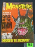 Famous Monsters Of Filmland #38 (1965) Silver Age Demon Cover