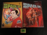 Space:1999 #1 & 2 (1976) Charlton Magazine Sized Comics