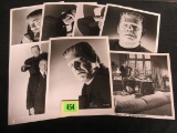 Awesome Lot (7) Vintage 1940's Ghost Of Frankenstein 8x10 Movie Stills