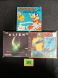 (3) Vintage 8mm Films Alien, It Came From Outer Space+