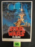 Vintage 1977 Star Wars Movie Album/ Softcover Book