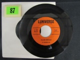 Vintage Luniverse Records Saucer Serenade 45rpm Record