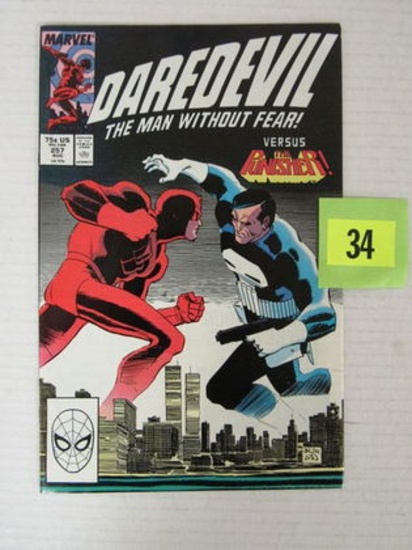 Daredevil #257 (1988) Classic Copper Age Punisher Appearance