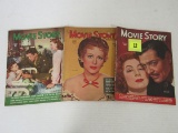 Lot (3) 1940's Movie Story Magazines