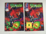 (2) Spawn #1 (1992) Key 1st Issue/ Mcfarlane