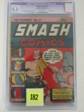 Smash Comics #2 (1939) Golden Age Bondage Cover Cgc 4.5r