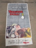 Teenage Doll Original (1957) 3-sheet