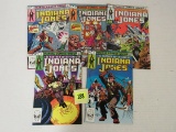The Further Advendures Of Indiana Jone #1, 2, 3, 4, 5 (1982) Marvel