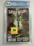 Spider-girl #4 (2011) Djurdjevic Kraven Cover Cgc 9.4