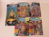 Lot (5) Playmates Star Trek Action Figures