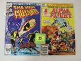 New Mutants #1 & Alpha Flight #1 Marvel Bronze Age Issues