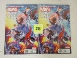 (2) Marvel Point One #1 (2012) Key 1st New Nova Hot Book