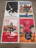 Lot Of (4) Original Vintage Movie Posters