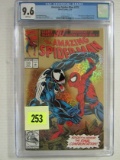 Amazing Spiderman #375 (1993) Classic Venom Gold Holo-grafx Cover Cgc 9.6