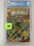 Werewolf By Night #13 (1974) 1st Appearance Topaz/ Ploog Cover Cgc 7.0