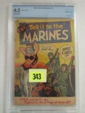 Tell It To The Marines #4/1952 Cgcs 4.5