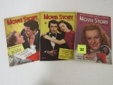 Lot (3) 1940's Movie Story Magazines