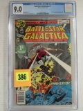 Battlestar Galactica #1 (1979) Bronze Age Marvel Comics Cgc 9.0