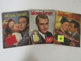 Lot (3) 1940's Movie Story Magazines