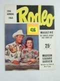 1954 Roy Rogers Rodeo Program (madison Square Garden, Ny)