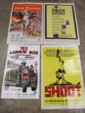 Lot Of (4) Original Vintage Movie Posters