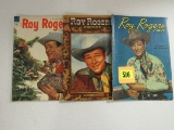 Roy Rogers Dell Golden Age Comic Lot #33, 37, 73