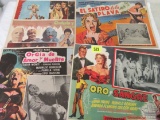 Group Of (5) Vintage Mexican Lobby Cards