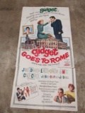 Gidget Goes To Rome Original 3-sheet