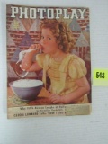 Photoplay Magazine (1937) Shirley Temple Cover