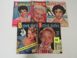 Lot (5) 1950's Dell Screen Stories Movie Magazines
