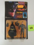 Vintage 1990 Kenner Bruce Wayne Batman Figure Moc