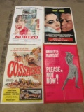 Lot Of (4) Original Vintage Movie Posters