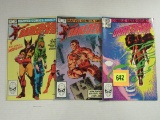 Daredevil Copper Age Lot #190, 191, 196 Marvel Comics