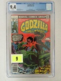 Godzilla #10 (1978) Bronze Age/ 1st Appearance Yertigar Cgc 9.4