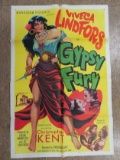 Gyspy Fury Original (1950's) 1-sheet