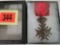 WWII Belgian Croix Le Guere Medal w/ Ribbon
