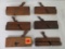 Lot of (6) Antique Woodworking Hand Planes Inc. Ohio Tool, Howland, and Union Factory