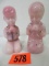 Lot of (2) Fenton Hand Painted Rosalene Praying Boy and Girl Figures