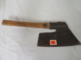 Antique Hand Forged Goosewing Broad Axe w/ Makers Mark
