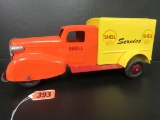 1930s Marx Custom Shell Service Delivery Truck